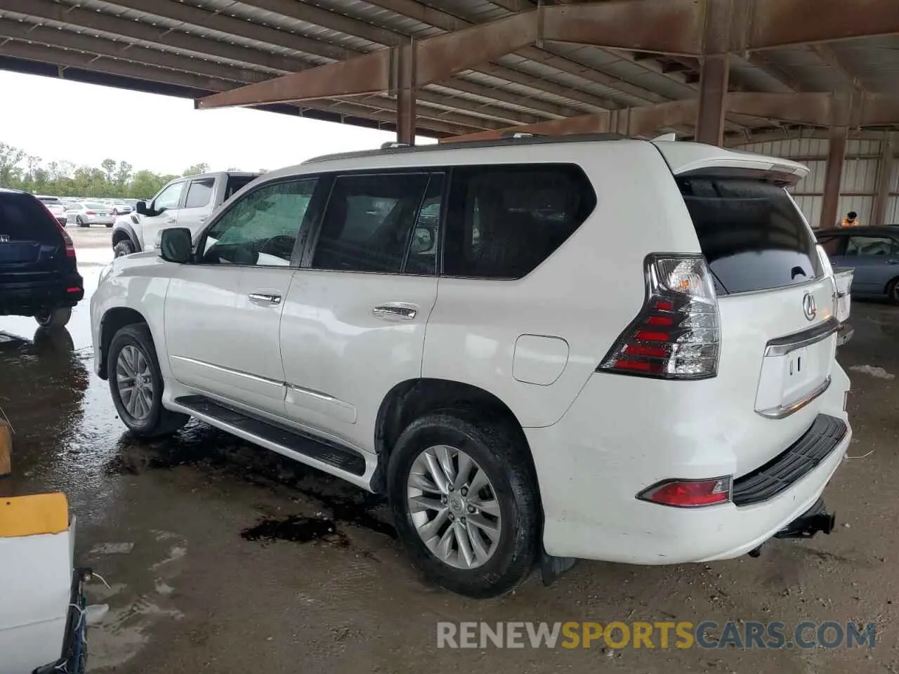 2 fotografías del automóvil dañado JTJBM7FX0K5232059 LEXUS GX 2019