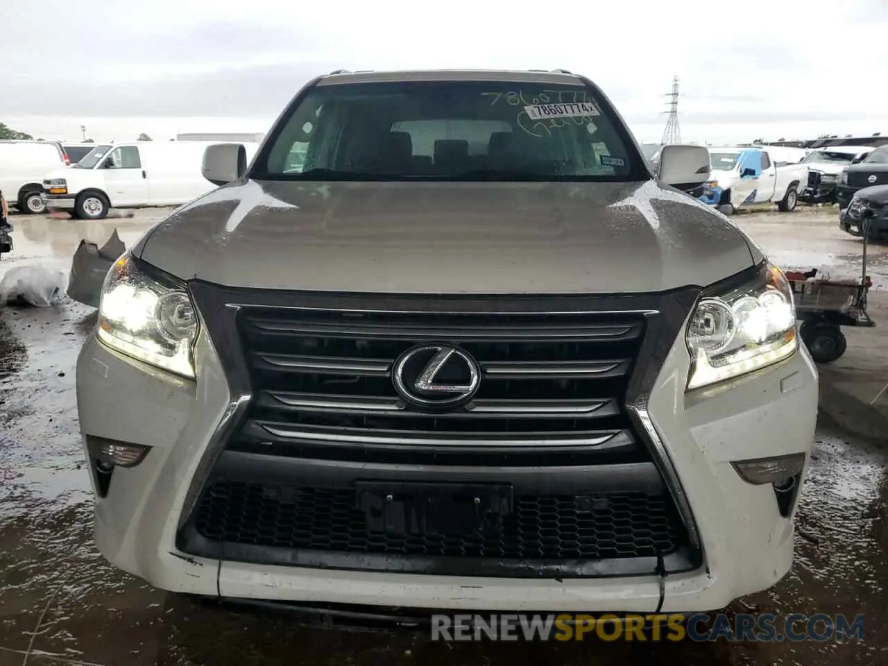 5 fotografías del automóvil dañado JTJBM7FX0K5232059 LEXUS GX 2019