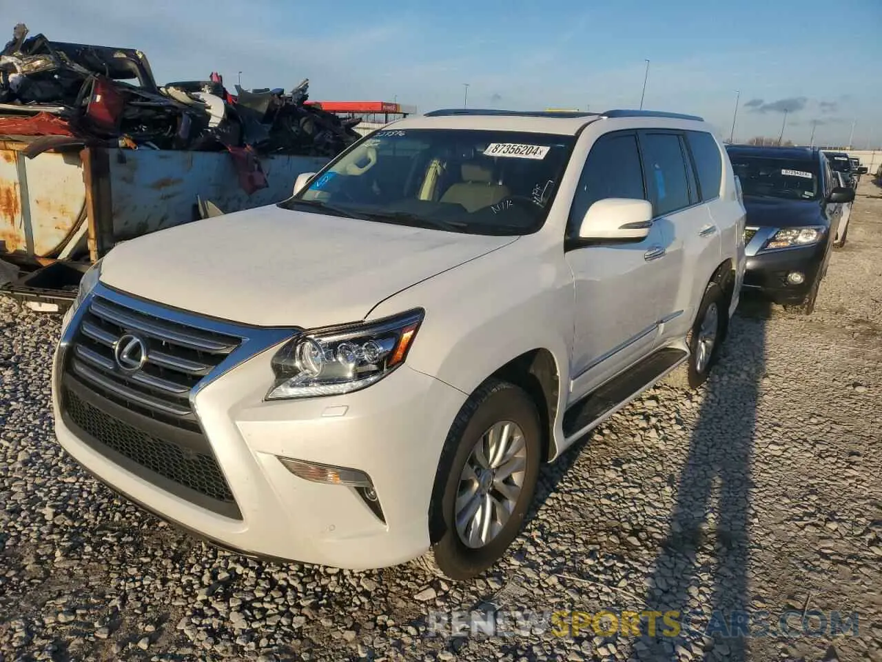 1 fotografías del automóvil dañado JTJBM7FX0K5233096 LEXUS GX 2019