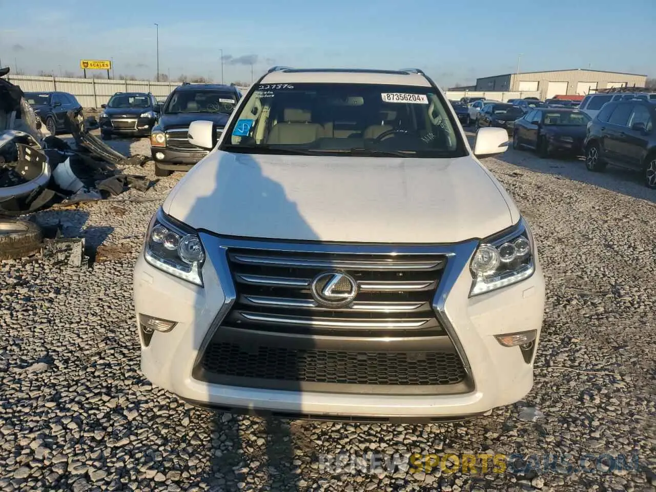 5 fotografías del automóvil dañado JTJBM7FX0K5233096 LEXUS GX 2019