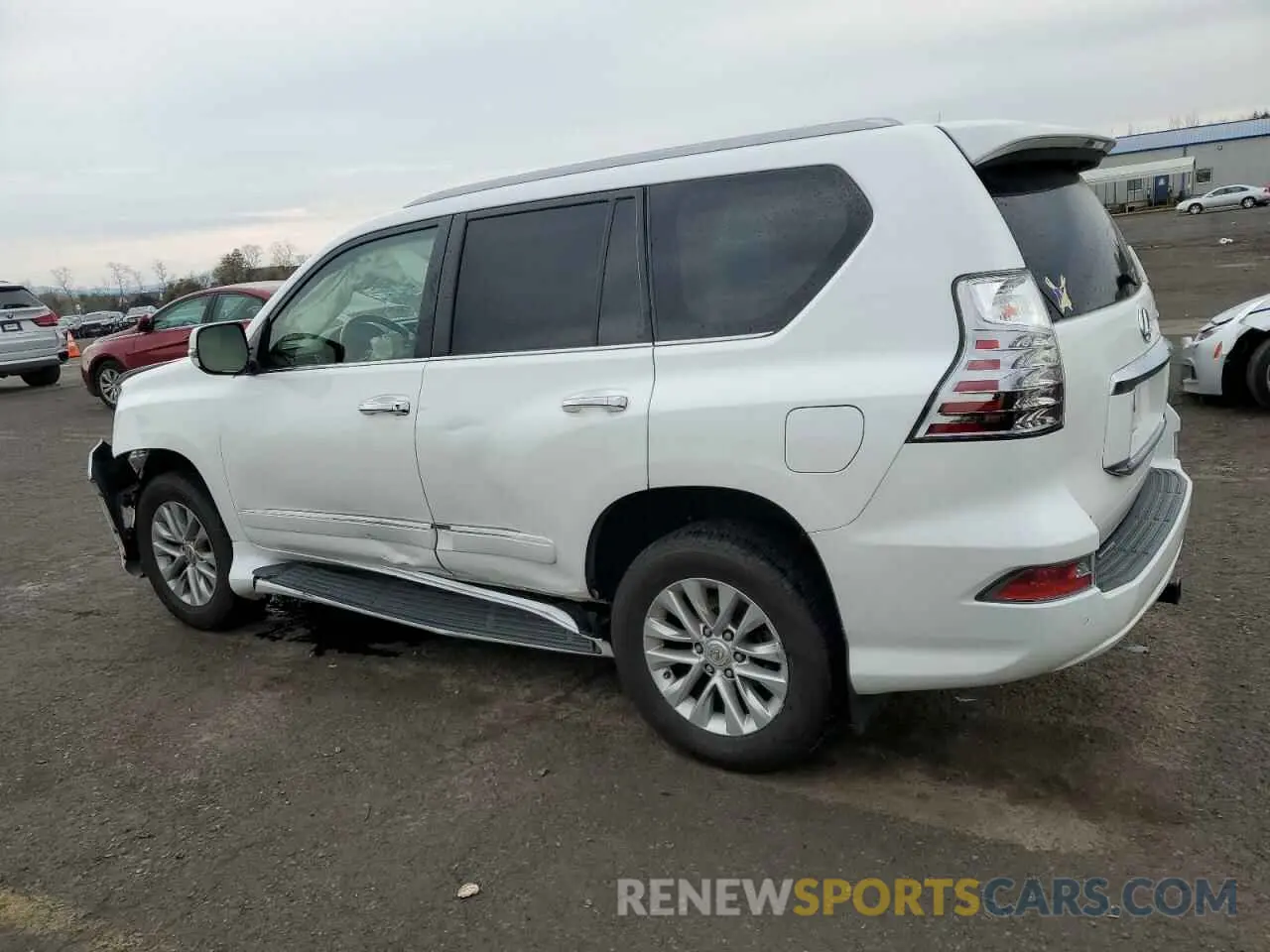 2 fotografías del automóvil dañado JTJBM7FX0K5235382 LEXUS GX 2019
