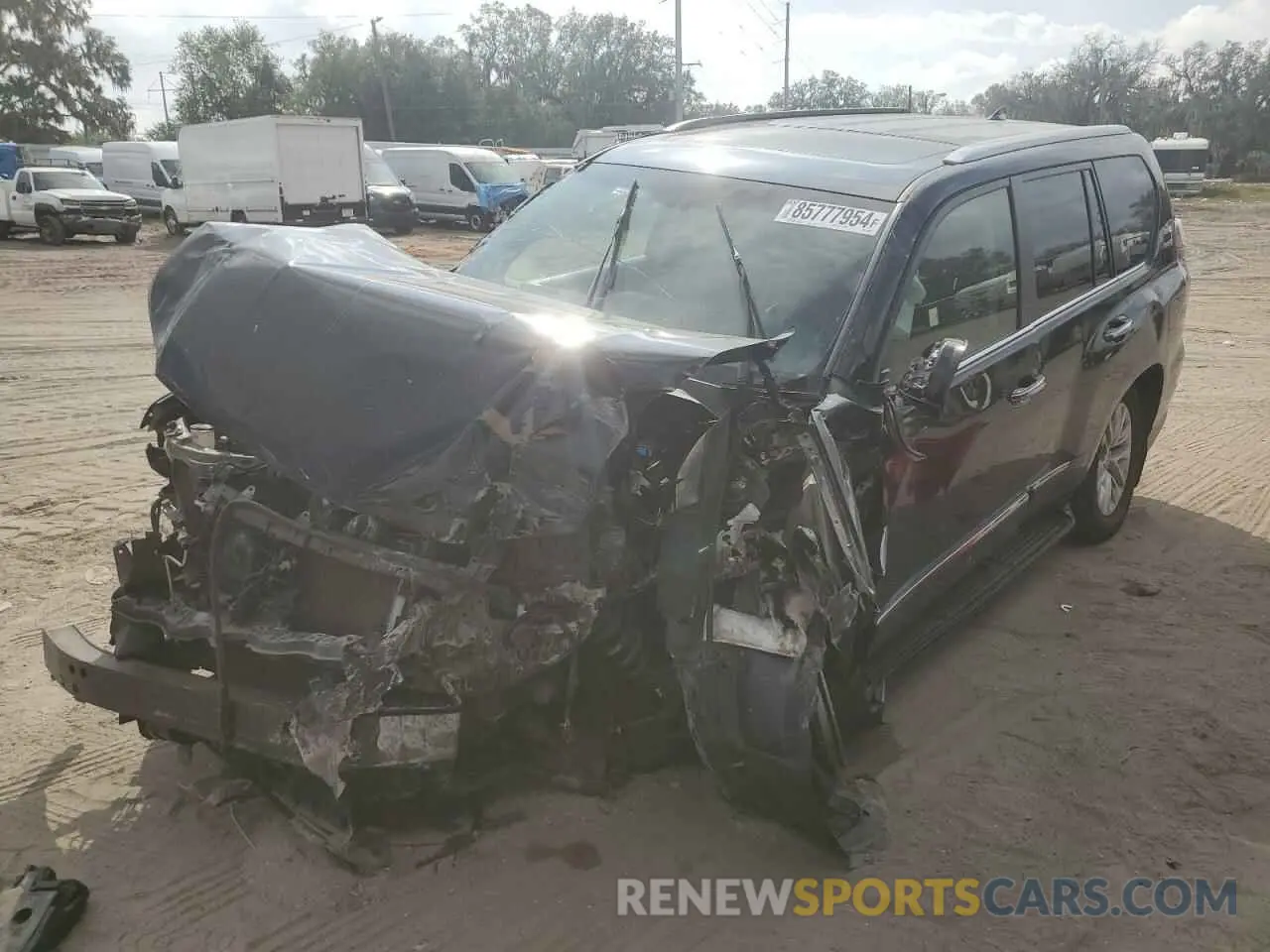 1 fotografías del automóvil dañado JTJBM7FX1K5213049 LEXUS GX 2019