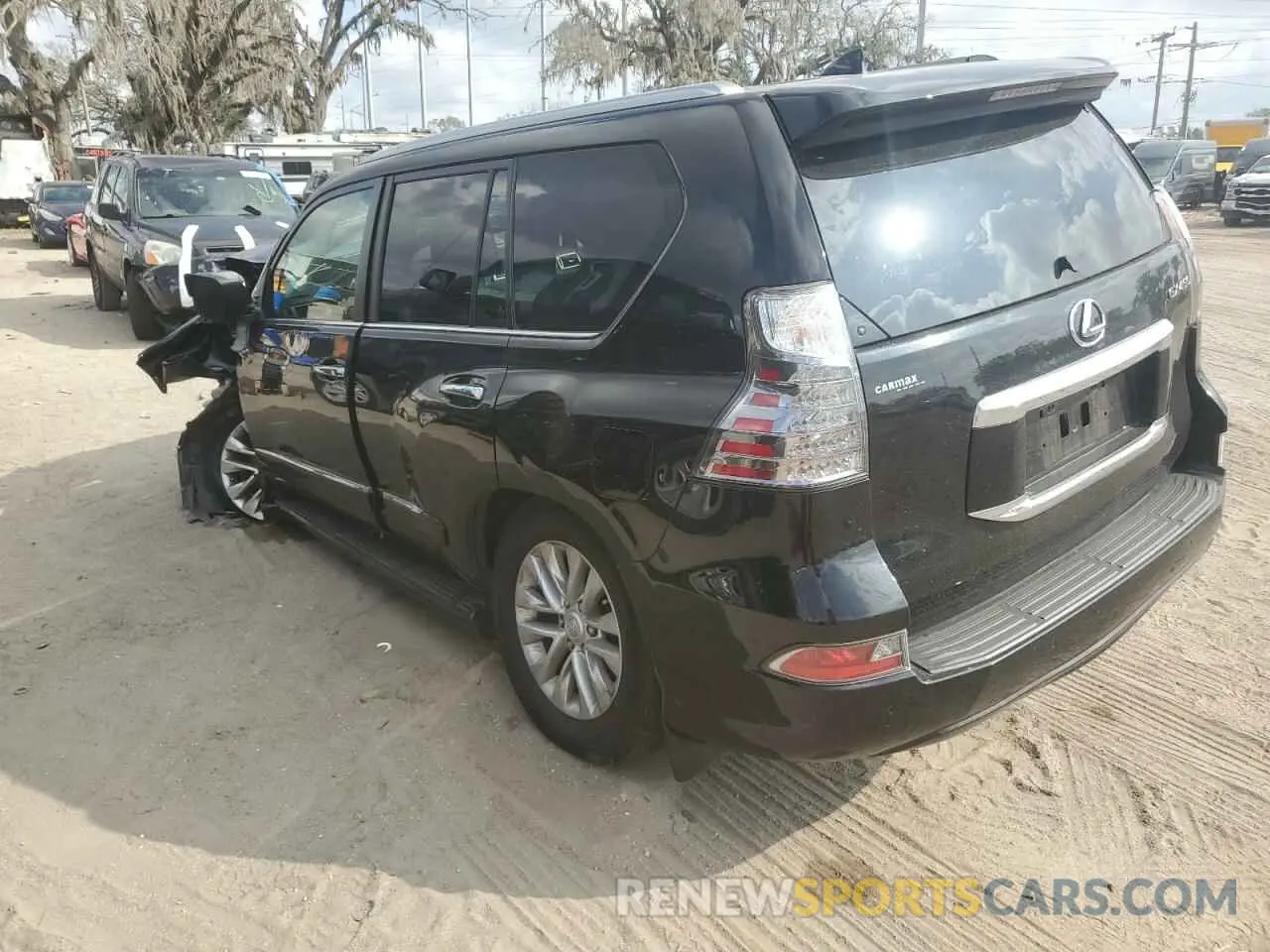 2 fotografías del automóvil dañado JTJBM7FX1K5213049 LEXUS GX 2019