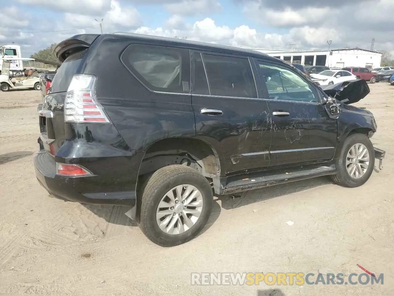3 fotografías del automóvil dañado JTJBM7FX1K5213049 LEXUS GX 2019