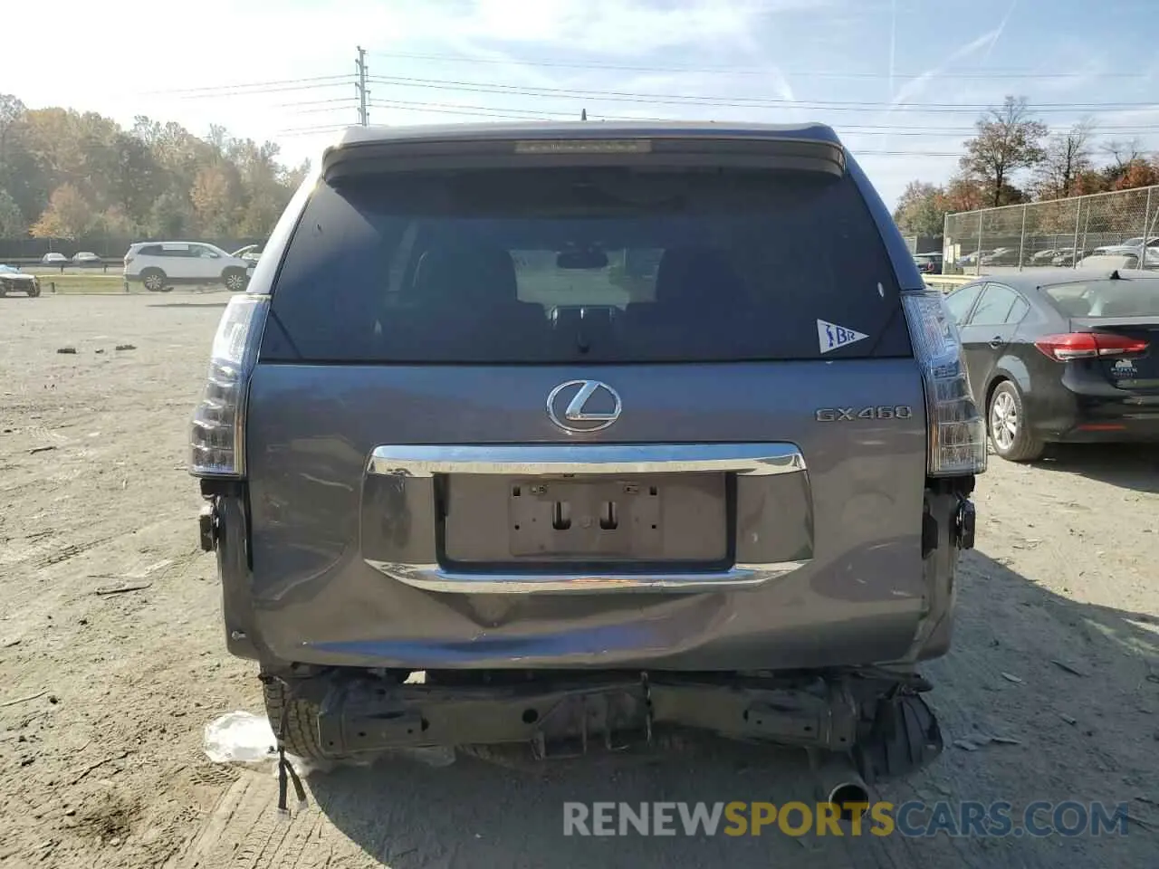 6 fotografías del automóvil dañado JTJBM7FX1K5214301 LEXUS GX 2019