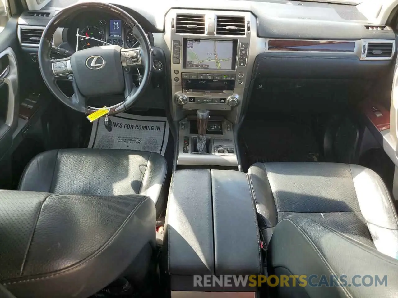 8 fotografías del automóvil dañado JTJBM7FX1K5214301 LEXUS GX 2019