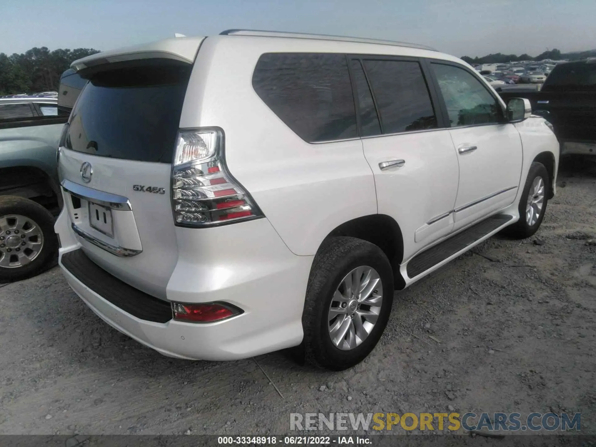 4 fotografías del automóvil dañado JTJBM7FX1K5220566 LEXUS GX 2019