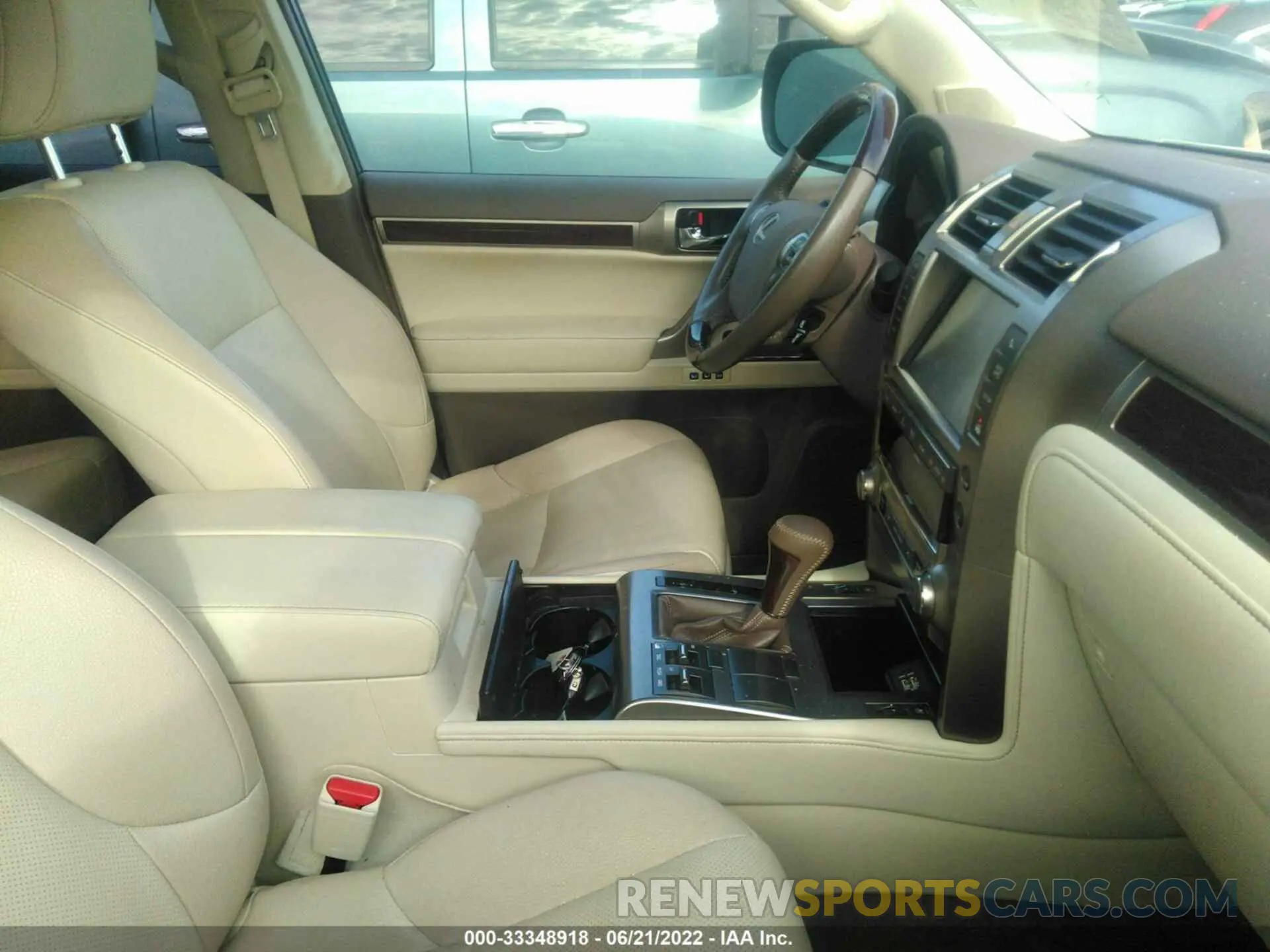 5 fotografías del automóvil dañado JTJBM7FX1K5220566 LEXUS GX 2019