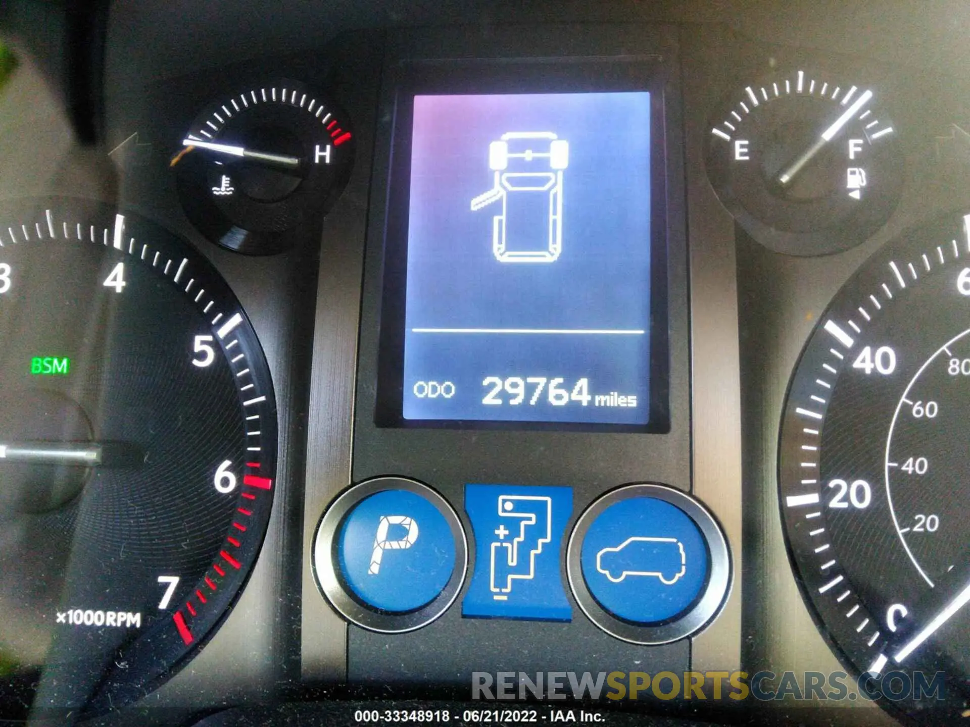 7 fotografías del automóvil dañado JTJBM7FX1K5220566 LEXUS GX 2019