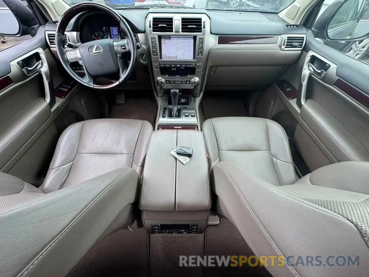9 fotografías del automóvil dañado JTJBM7FX1K5224214 LEXUS GX 2019