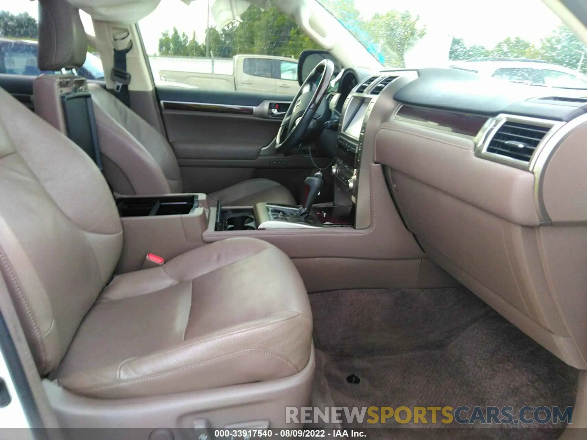 5 fotografías del automóvil dañado JTJBM7FX1K5226626 LEXUS GX 2019