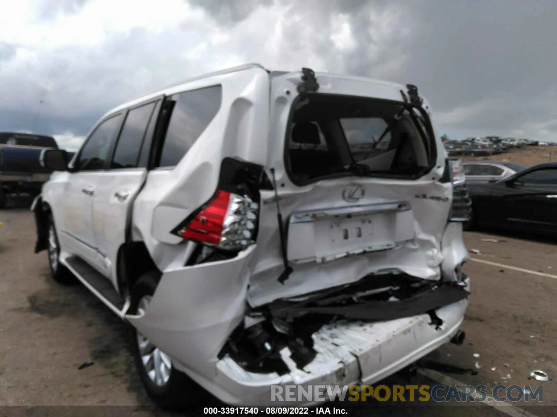 6 fotografías del automóvil dañado JTJBM7FX1K5226626 LEXUS GX 2019