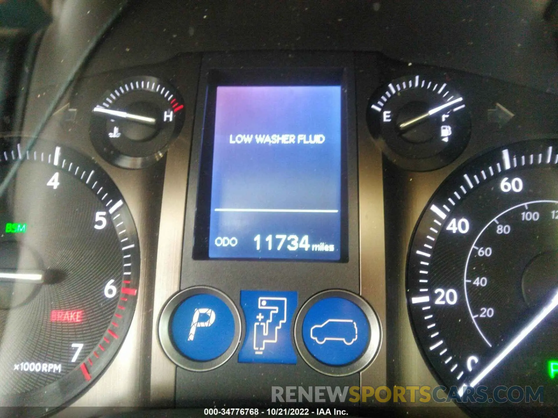 7 fotografías del automóvil dañado JTJBM7FX1K5234290 LEXUS GX 2019