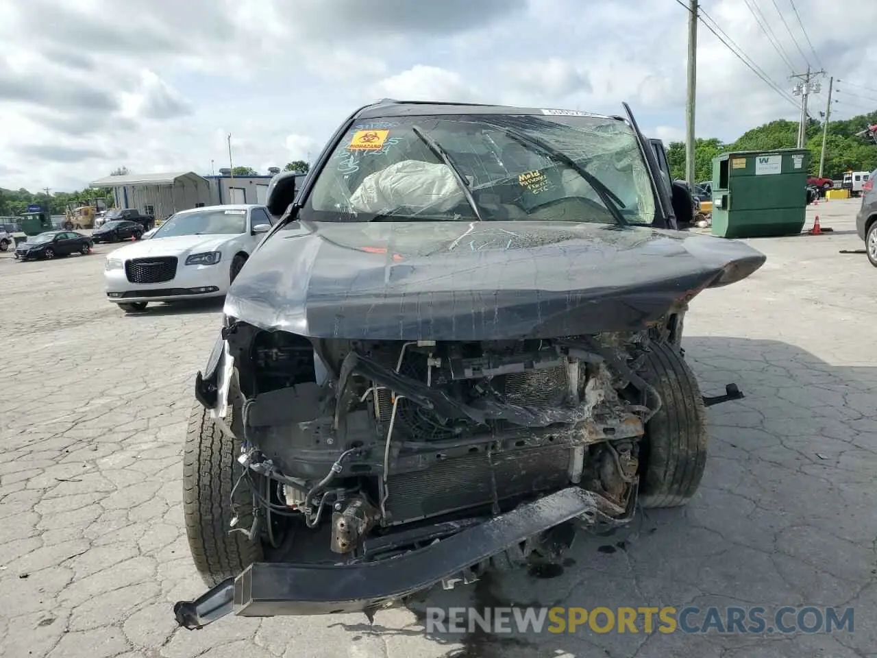 5 fotografías del automóvil dañado JTJBM7FX1K5237724 LEXUS GX 2019
