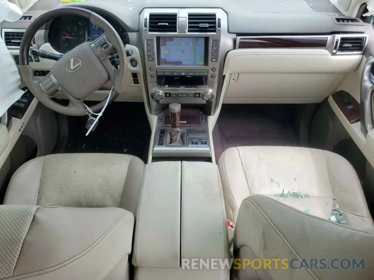 8 fotografías del automóvil dañado JTJBM7FX3K5219497 LEXUS GX 2019