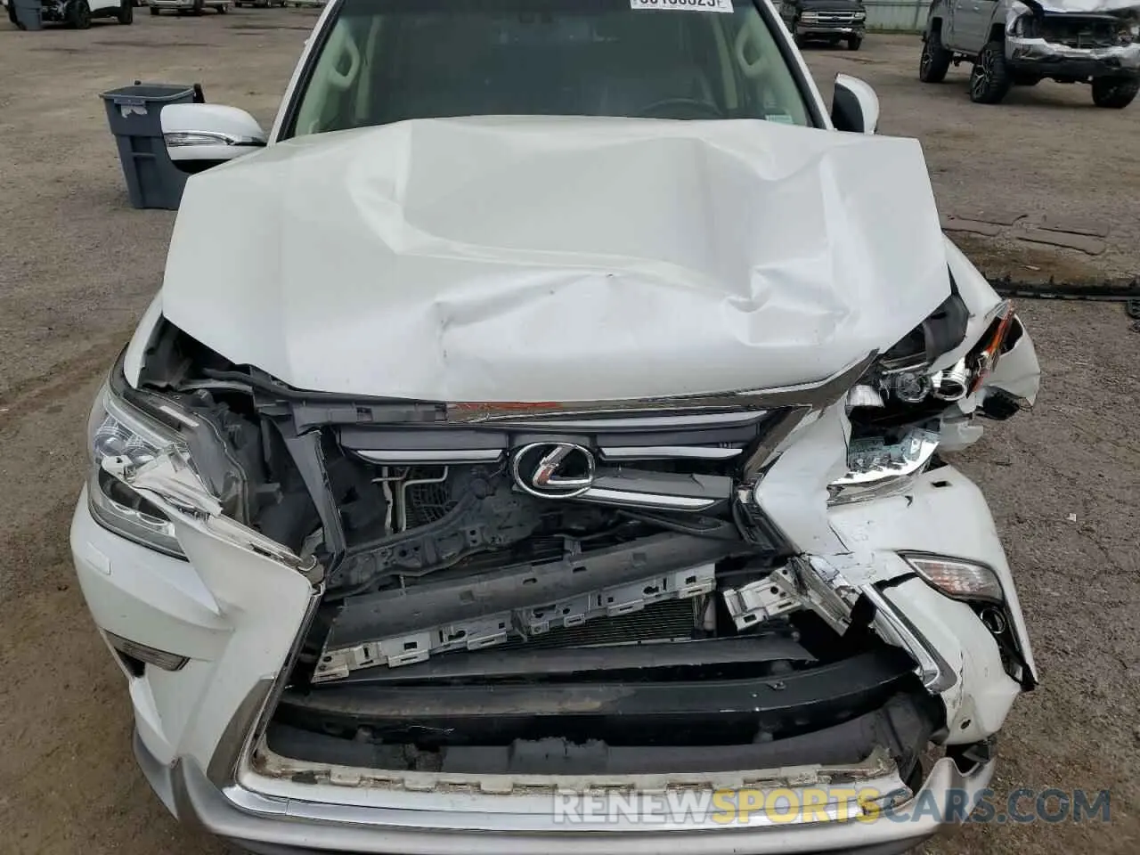 12 fotografías del automóvil dañado JTJBM7FX3K5237482 LEXUS GX 2019