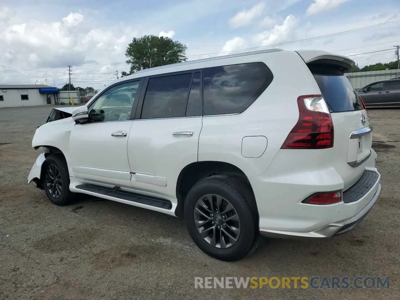 2 fotografías del automóvil dañado JTJBM7FX3K5237482 LEXUS GX 2019