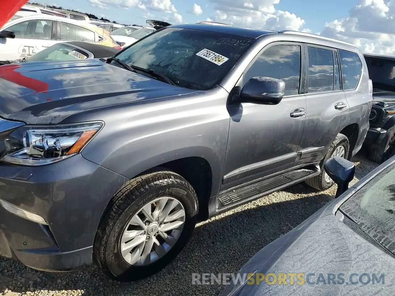 1 fotografías del automóvil dañado JTJBM7FX4K5213532 LEXUS GX 2019