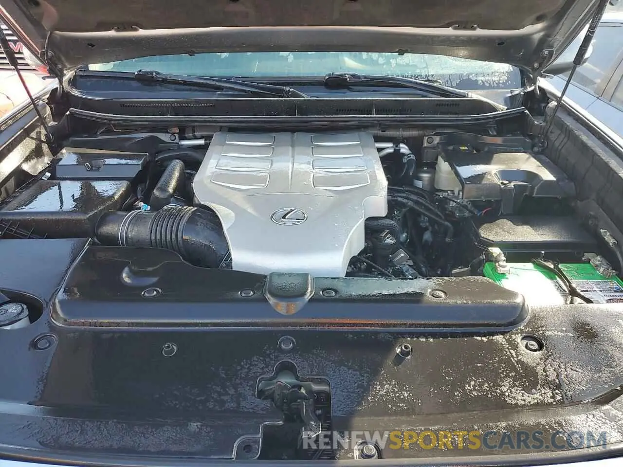 12 fotografías del automóvil dañado JTJBM7FX4K5213532 LEXUS GX 2019