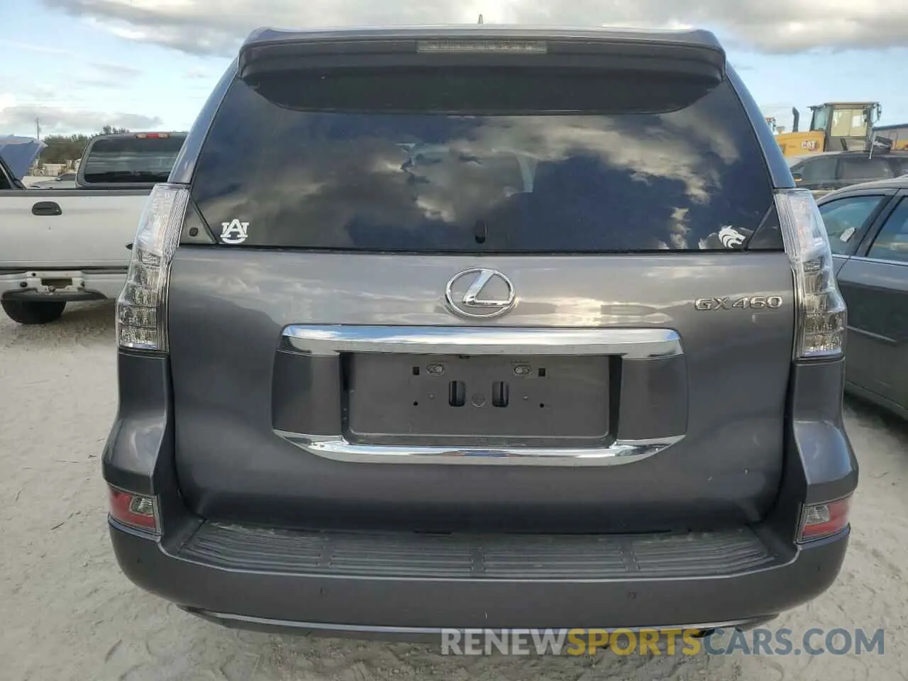 6 fotografías del automóvil dañado JTJBM7FX4K5213532 LEXUS GX 2019