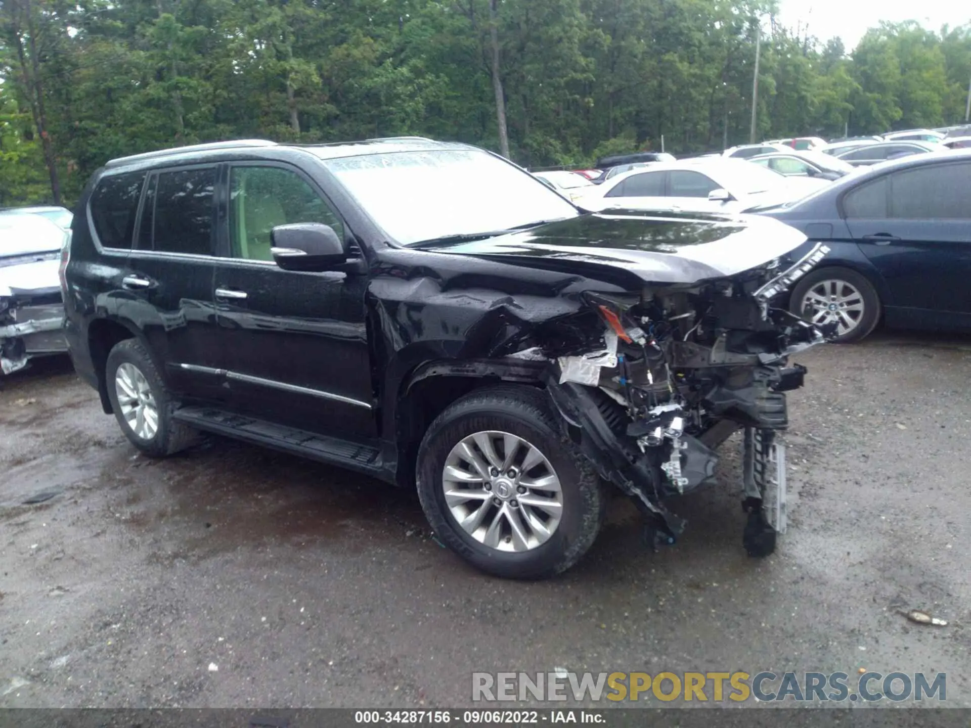 1 fotografías del automóvil dañado JTJBM7FX4K5222098 LEXUS GX 2019