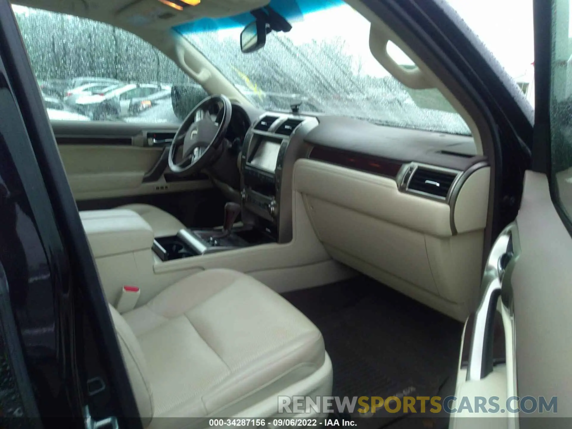 5 fotografías del automóvil dañado JTJBM7FX4K5222098 LEXUS GX 2019