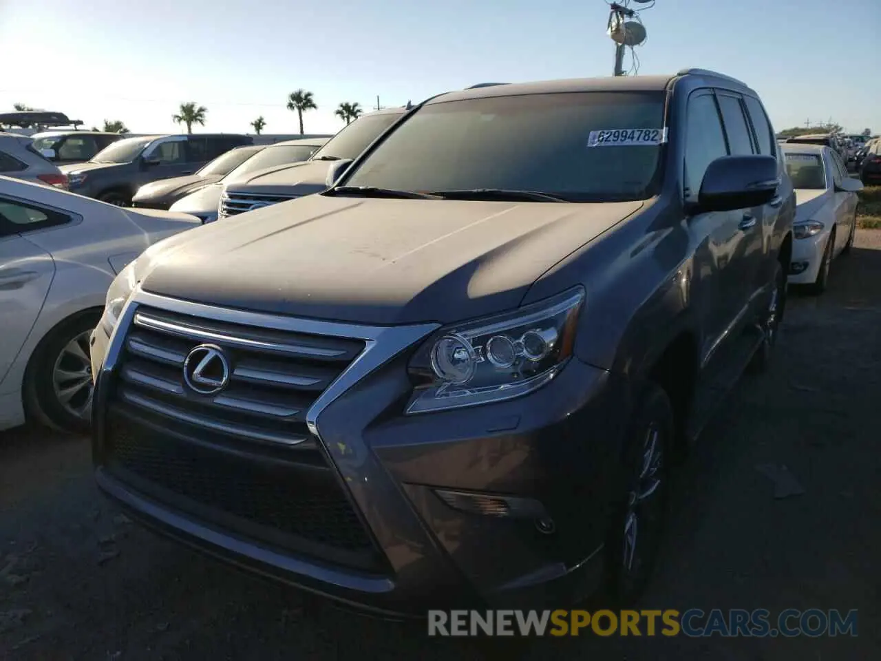 2 fotografías del automóvil dañado JTJBM7FX4K5223249 LEXUS GX 2019