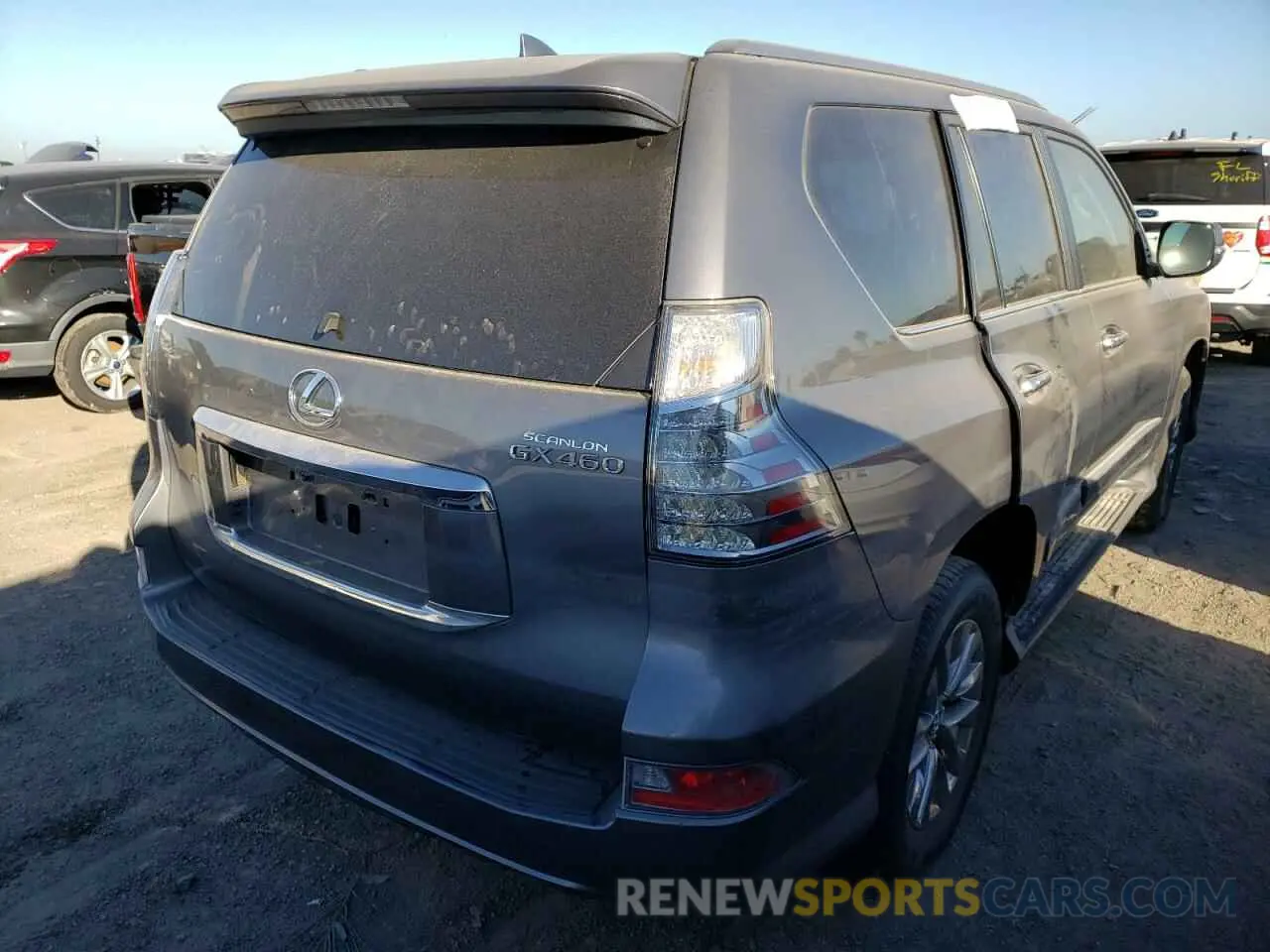 4 fotografías del automóvil dañado JTJBM7FX4K5223249 LEXUS GX 2019