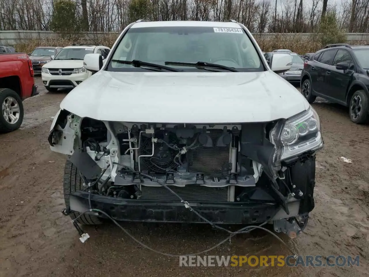 5 fotografías del automóvil dañado JTJBM7FX5K5222871 LEXUS GX 2019