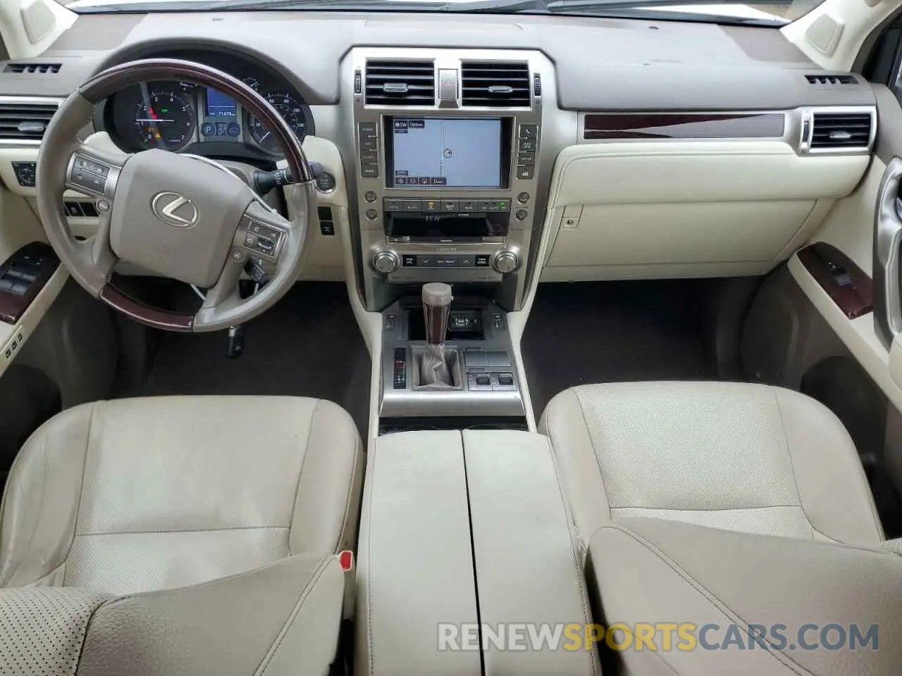 8 fotografías del automóvil dañado JTJBM7FX5K5222871 LEXUS GX 2019