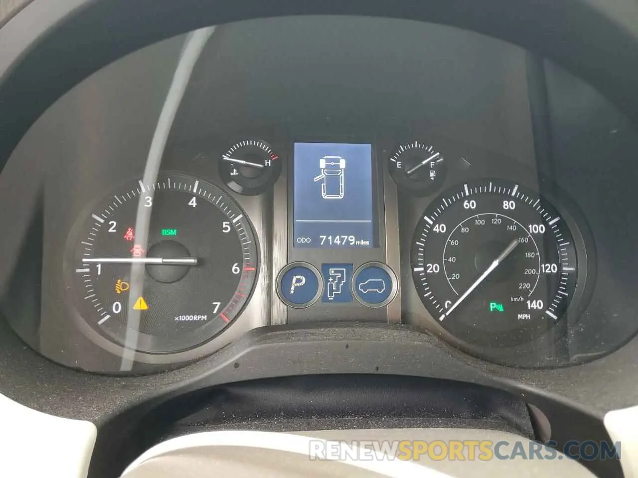 9 fotografías del automóvil dañado JTJBM7FX5K5222871 LEXUS GX 2019