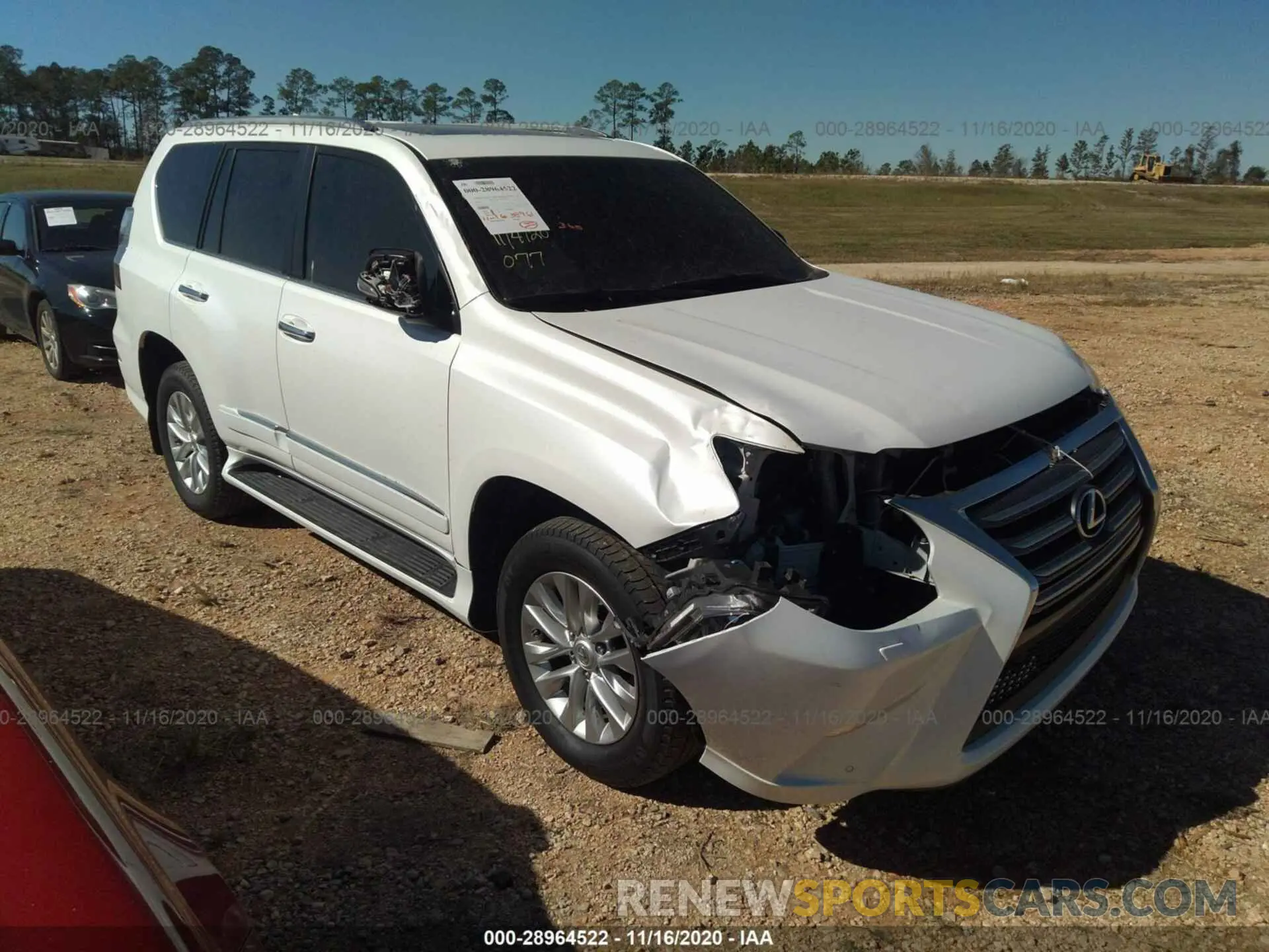 1 fotografías del automóvil dañado JTJBM7FX5K5223826 LEXUS GX 2019