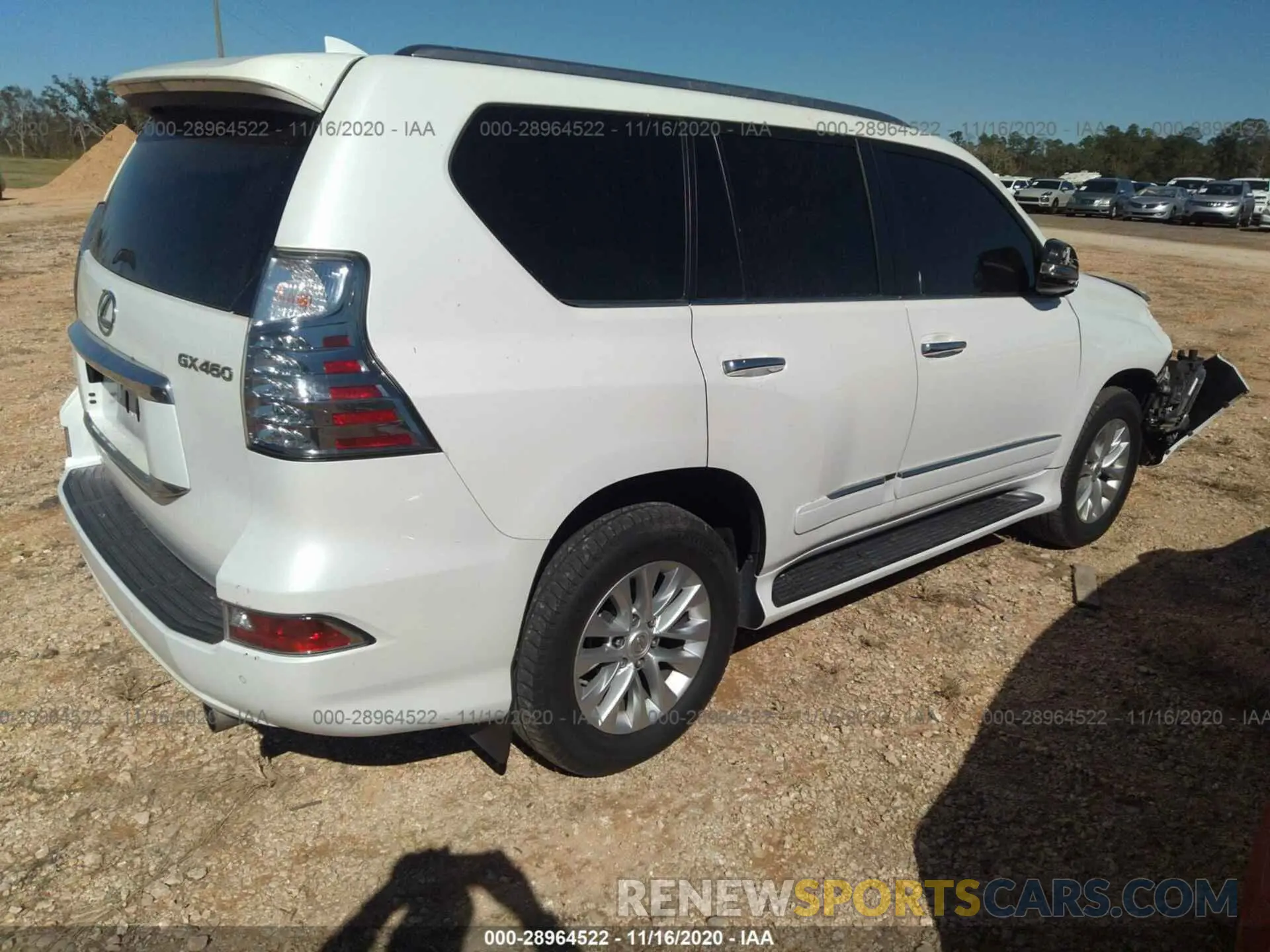 4 fotografías del automóvil dañado JTJBM7FX5K5223826 LEXUS GX 2019