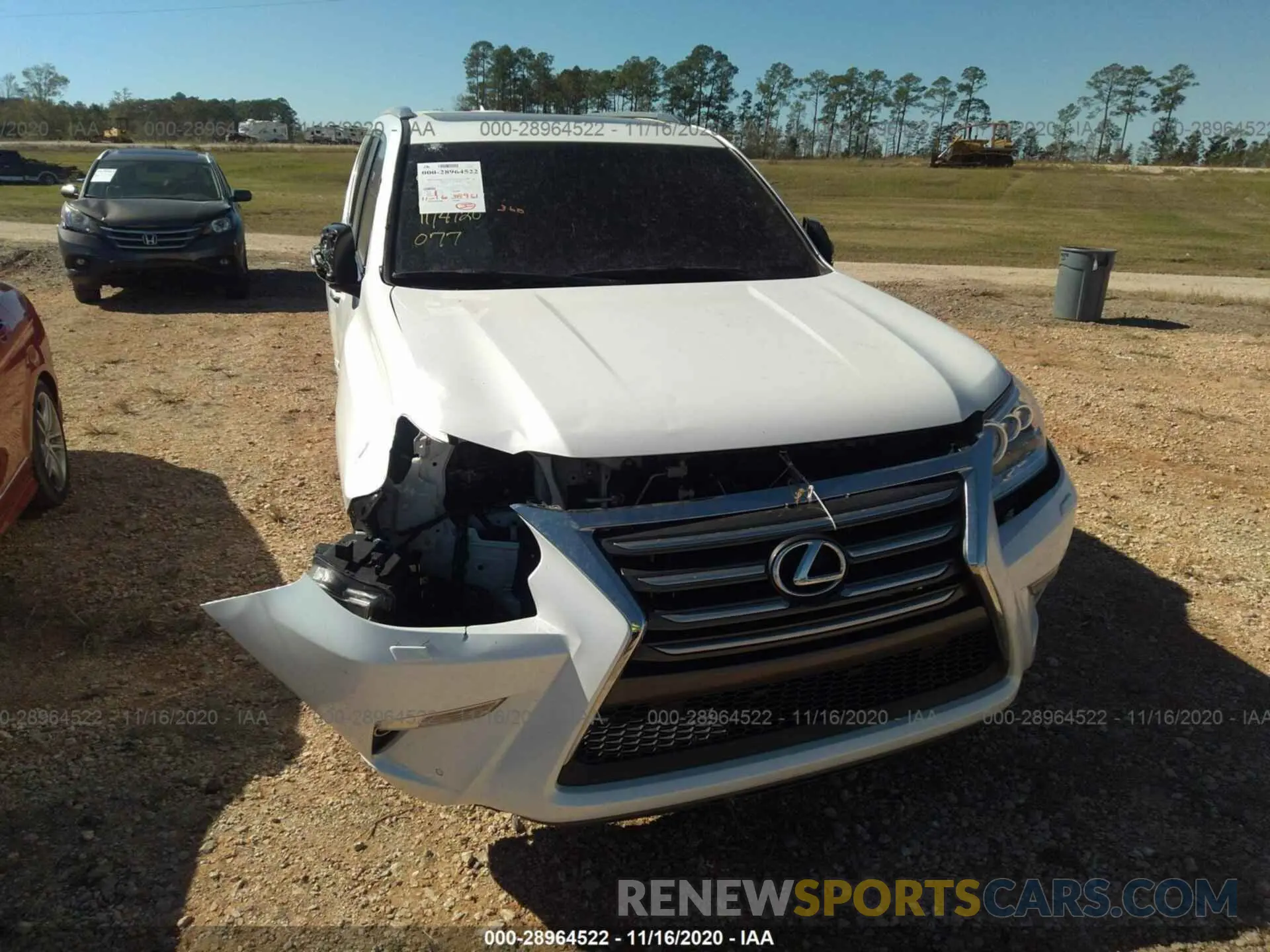 6 fotografías del automóvil dañado JTJBM7FX5K5223826 LEXUS GX 2019