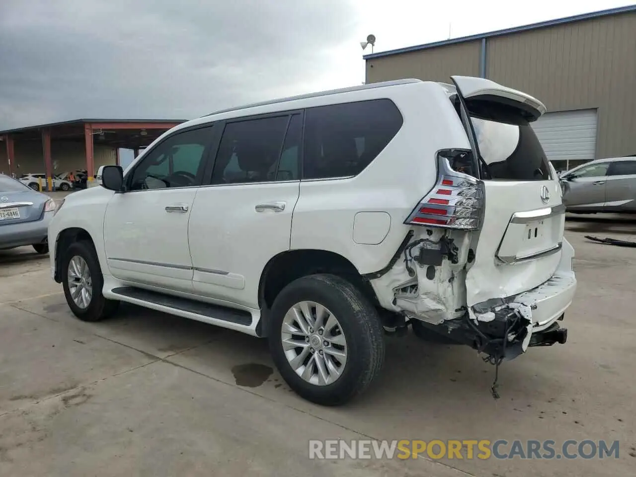 2 fotografías del automóvil dañado JTJBM7FX5K5233076 LEXUS GX 2019