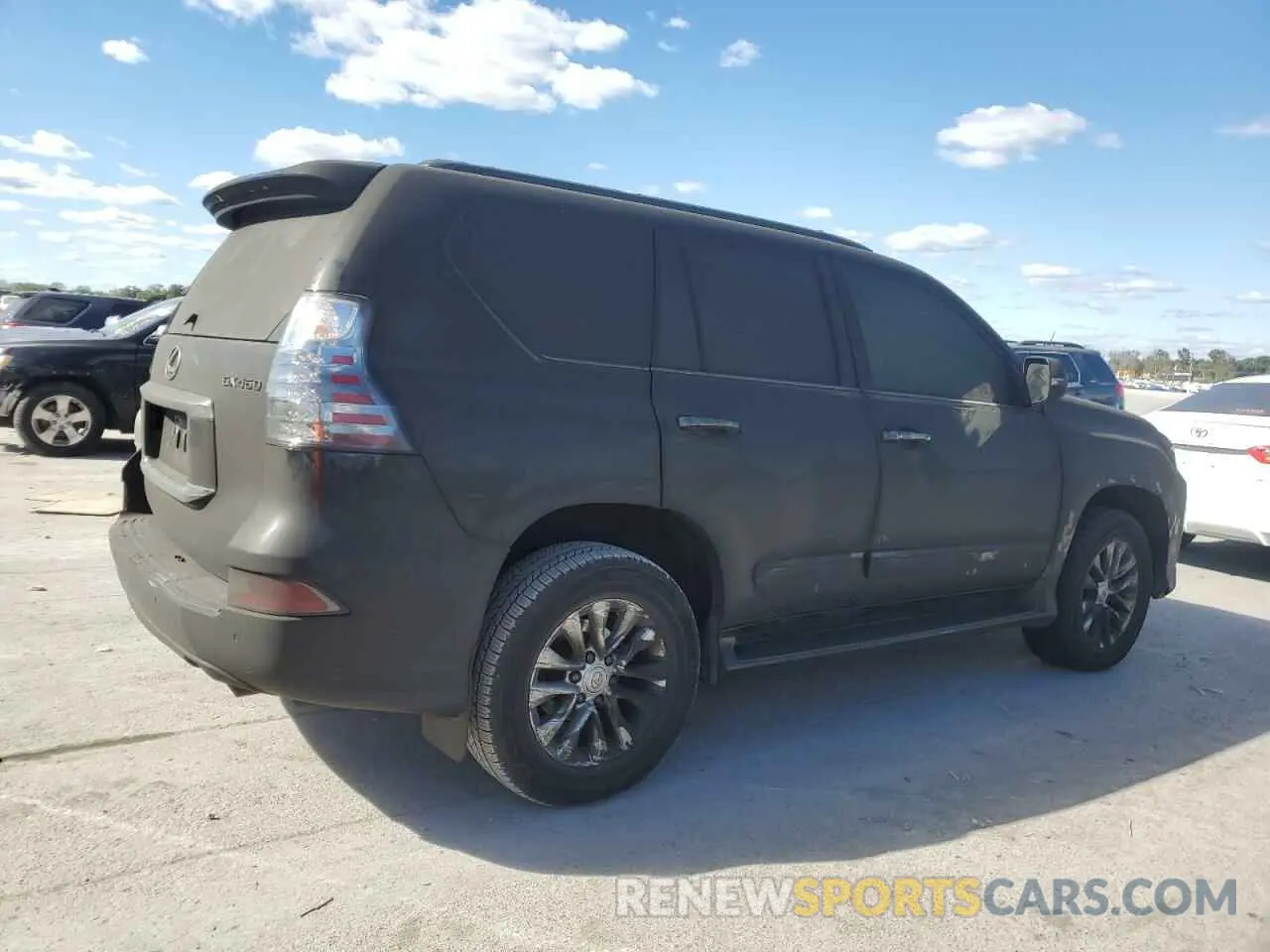 3 fotografías del automóvil dañado JTJBM7FX5K5235331 LEXUS GX 2019