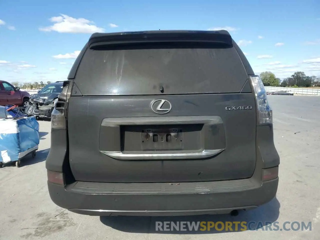 6 fotografías del automóvil dañado JTJBM7FX5K5235331 LEXUS GX 2019