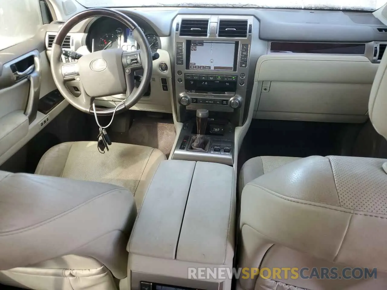 8 fotografías del automóvil dañado JTJBM7FX5K5235331 LEXUS GX 2019