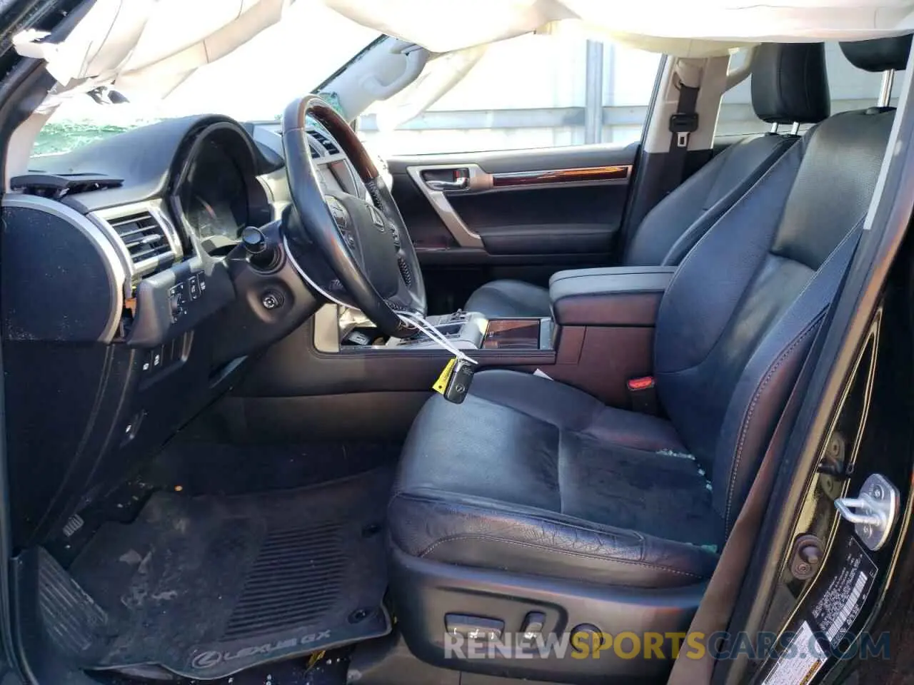 7 fotografías del automóvil dañado JTJBM7FX5K5237550 LEXUS GX 2019