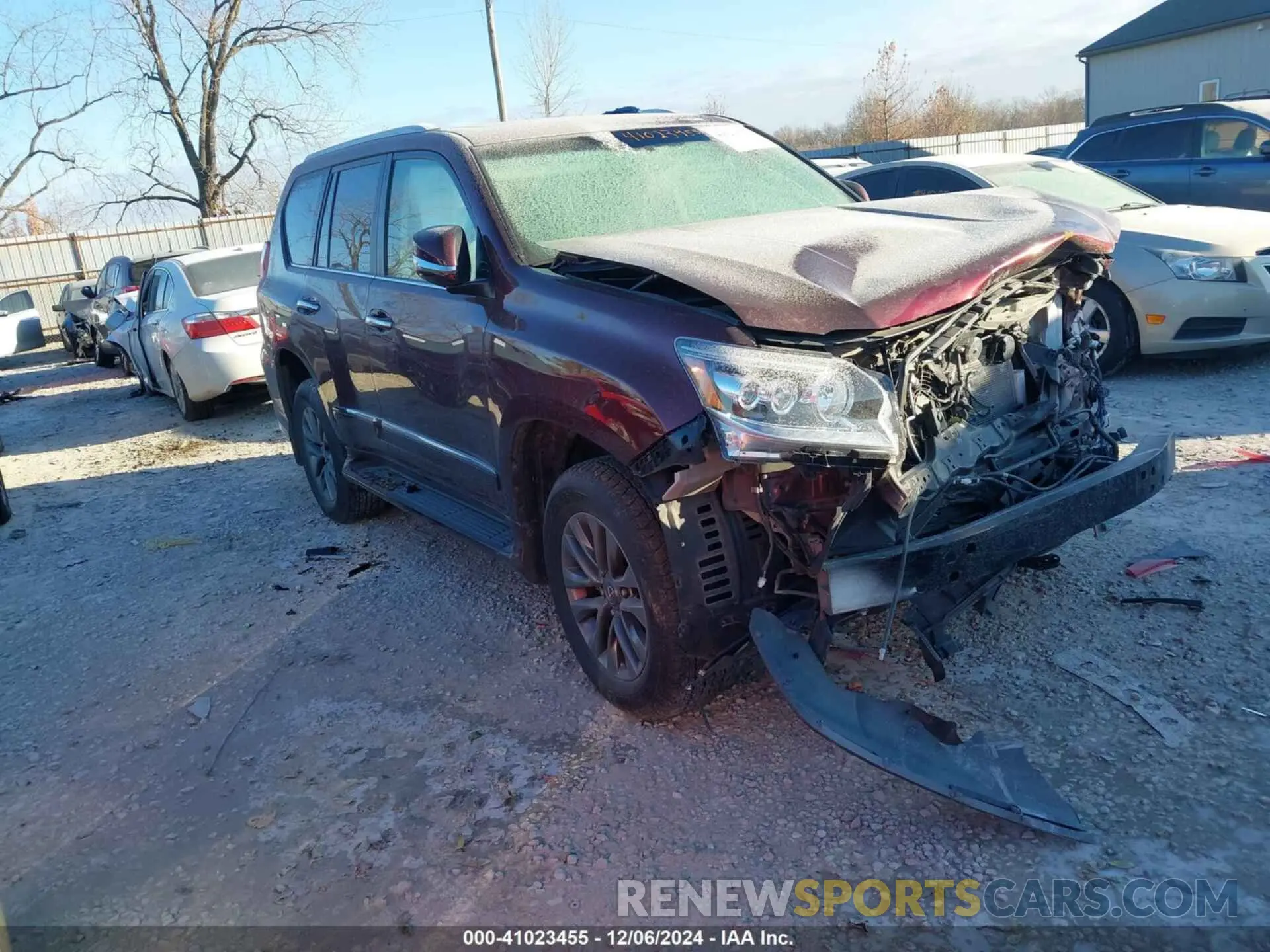 1 fotografías del automóvil dañado JTJBM7FX5K5240125 LEXUS GX 2019
