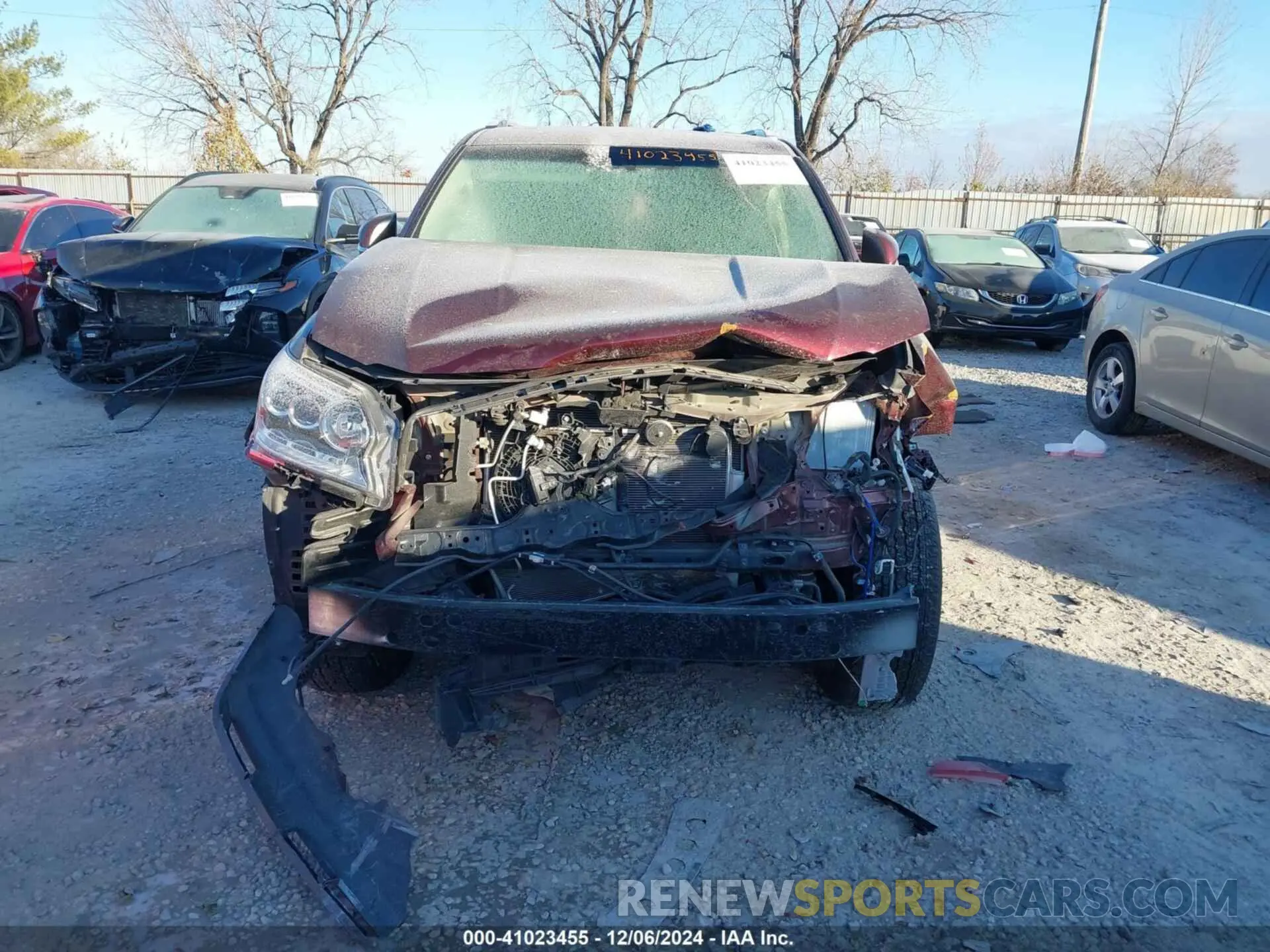 12 fotografías del automóvil dañado JTJBM7FX5K5240125 LEXUS GX 2019