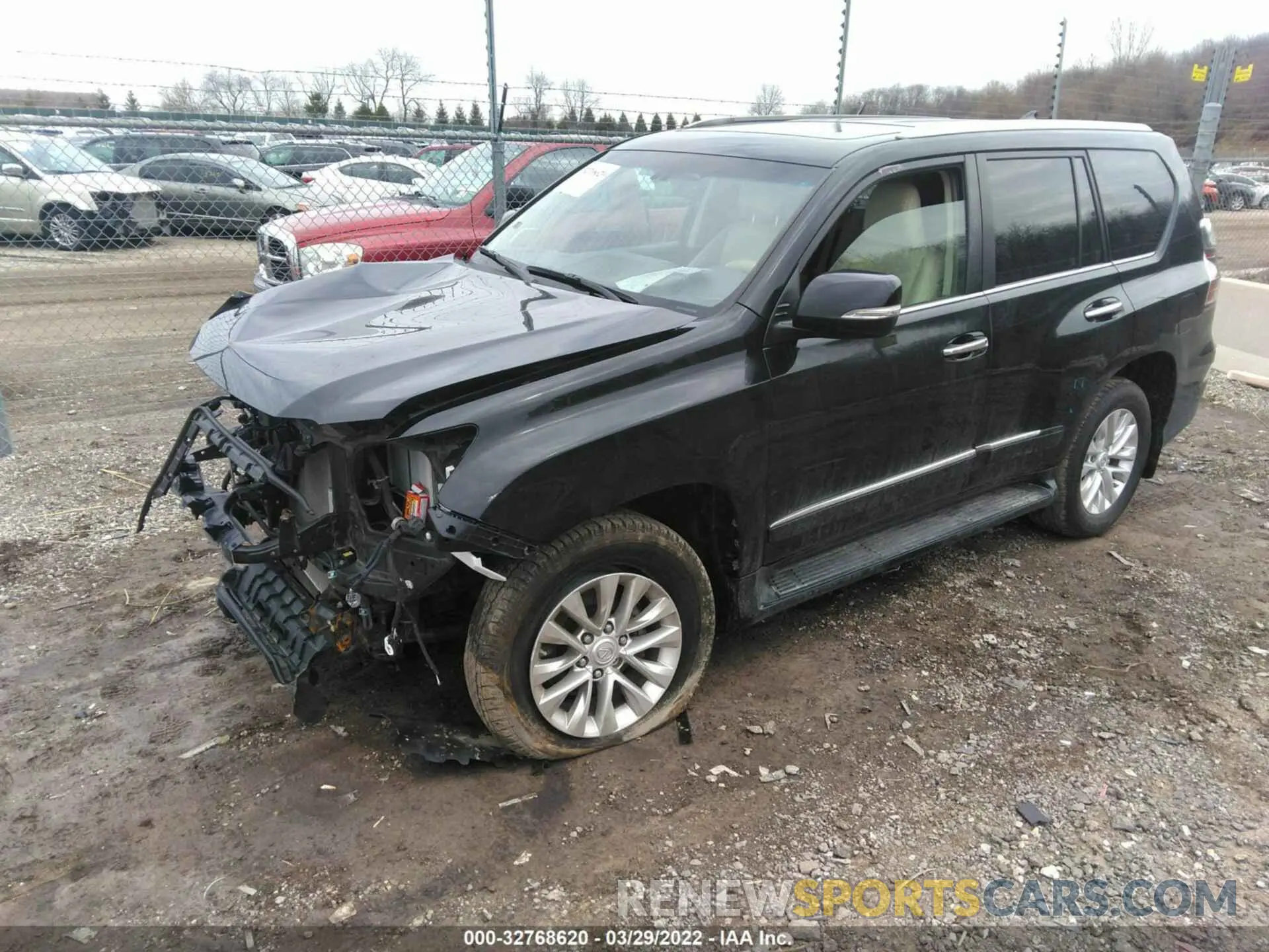 2 fotografías del automóvil dañado JTJBM7FX7K5211998 LEXUS GX 2019