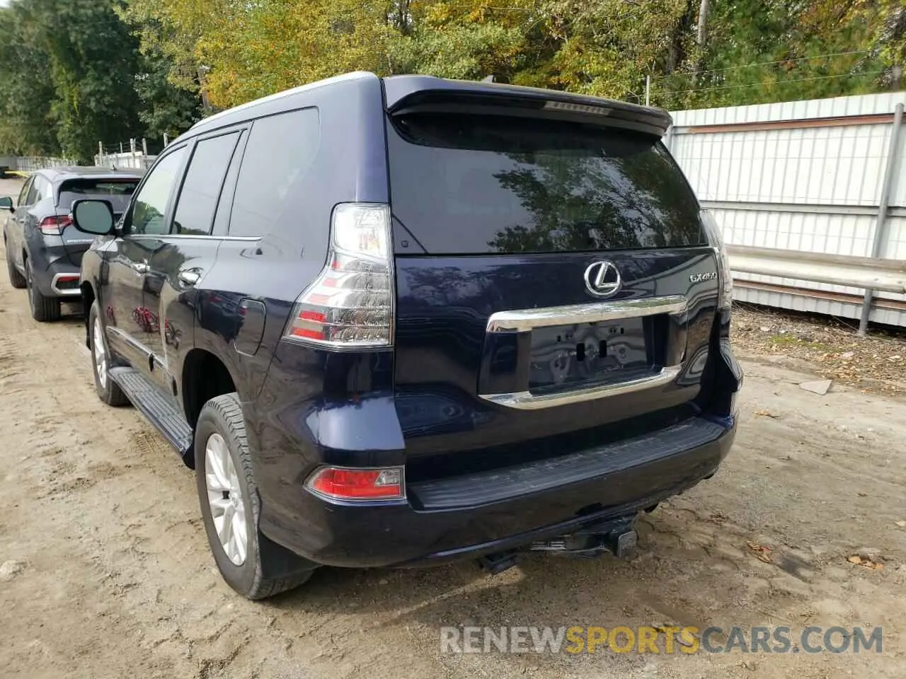 3 fotografías del automóvil dañado JTJBM7FX8K5210553 LEXUS GX 2019