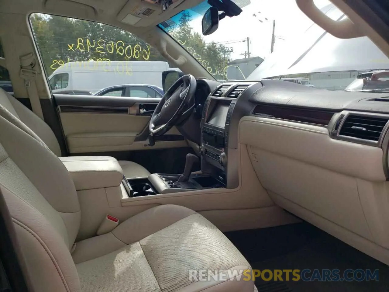 5 fotografías del automóvil dañado JTJBM7FX8K5210553 LEXUS GX 2019