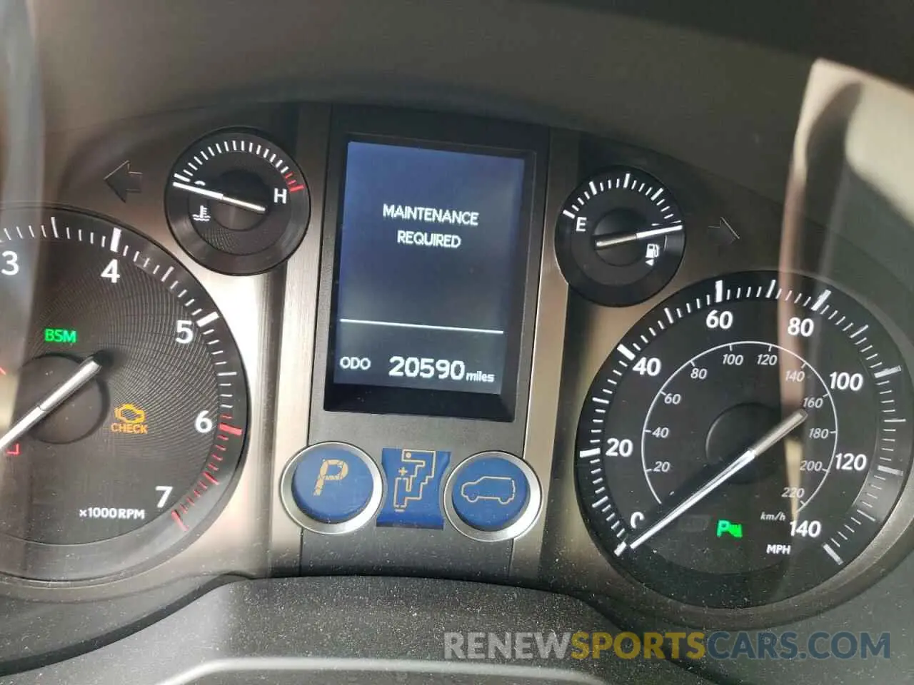 8 fotografías del automóvil dañado JTJBM7FX8K5210553 LEXUS GX 2019