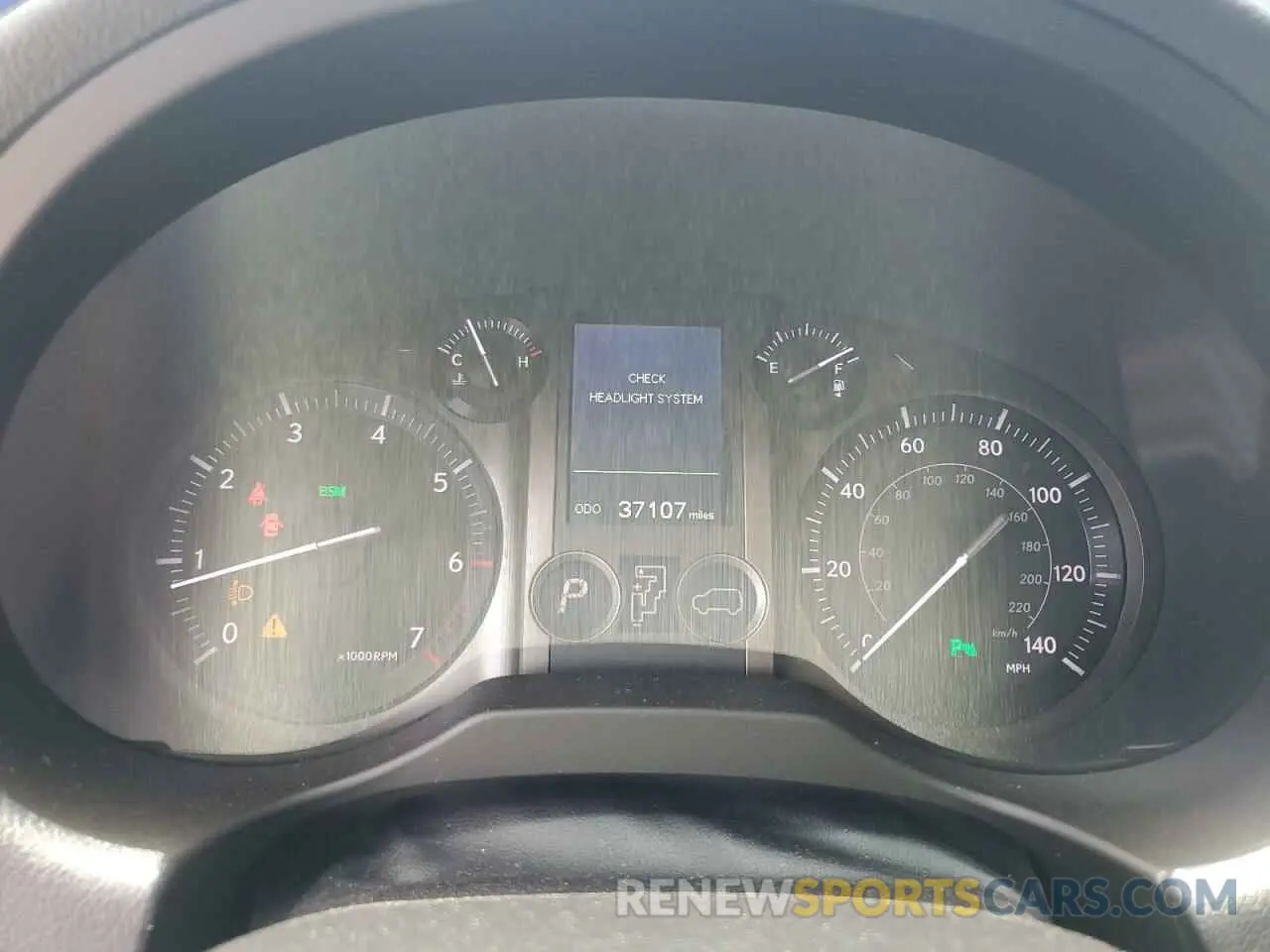9 fotografías del automóvil dañado JTJBM7FX9K5234831 LEXUS GX 2019
