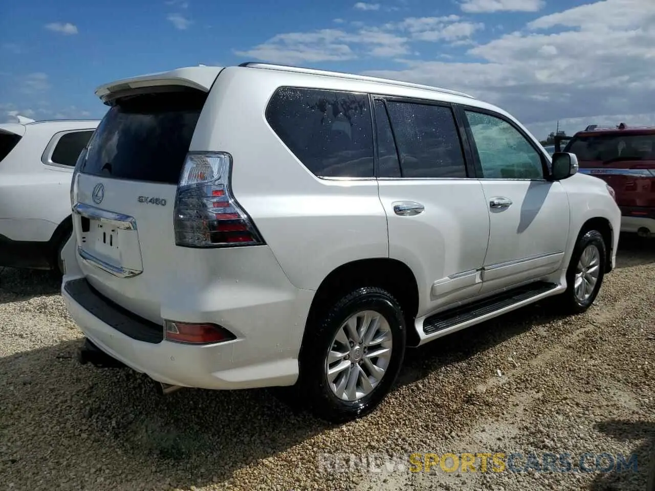 3 fotografías del automóvil dañado JTJBM7FXXK5215558 LEXUS GX 2019
