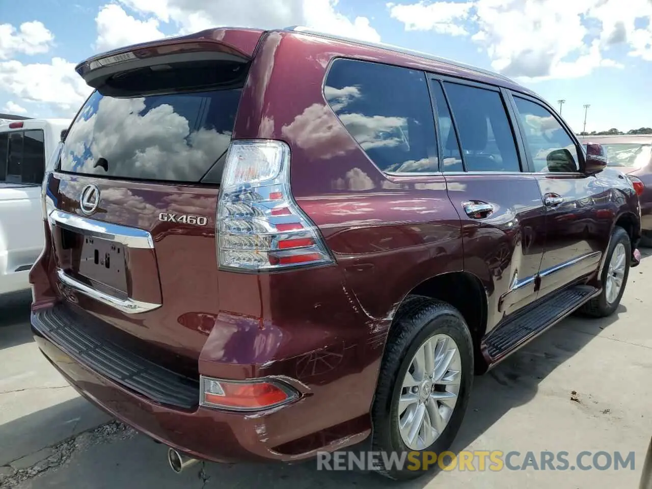 4 fotografías del automóvil dañado JTJBM7FXXK5225250 LEXUS GX 2019