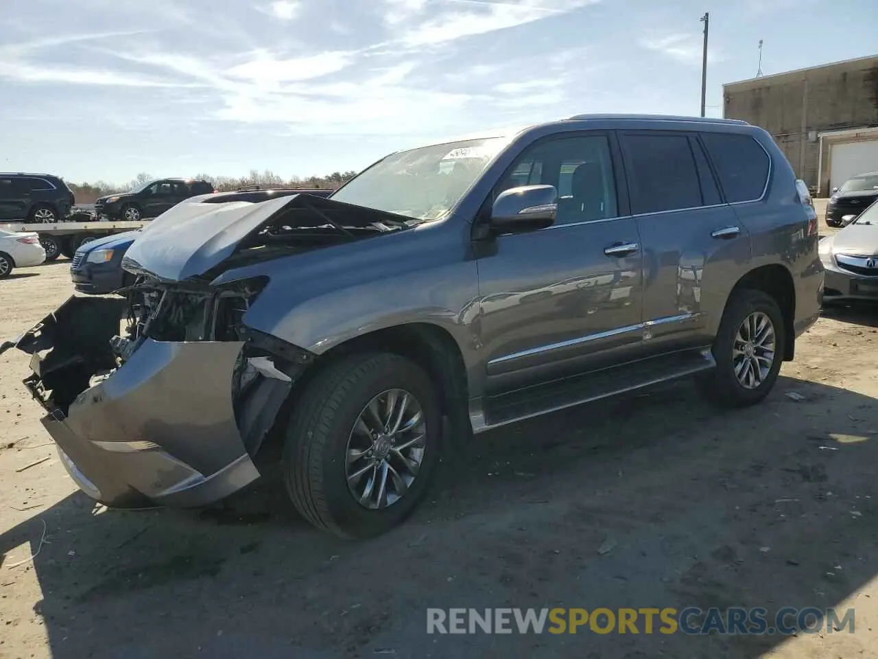 1 fotografías del automóvil dañado JTJJM7FX3K5232990 LEXUS GX 2019