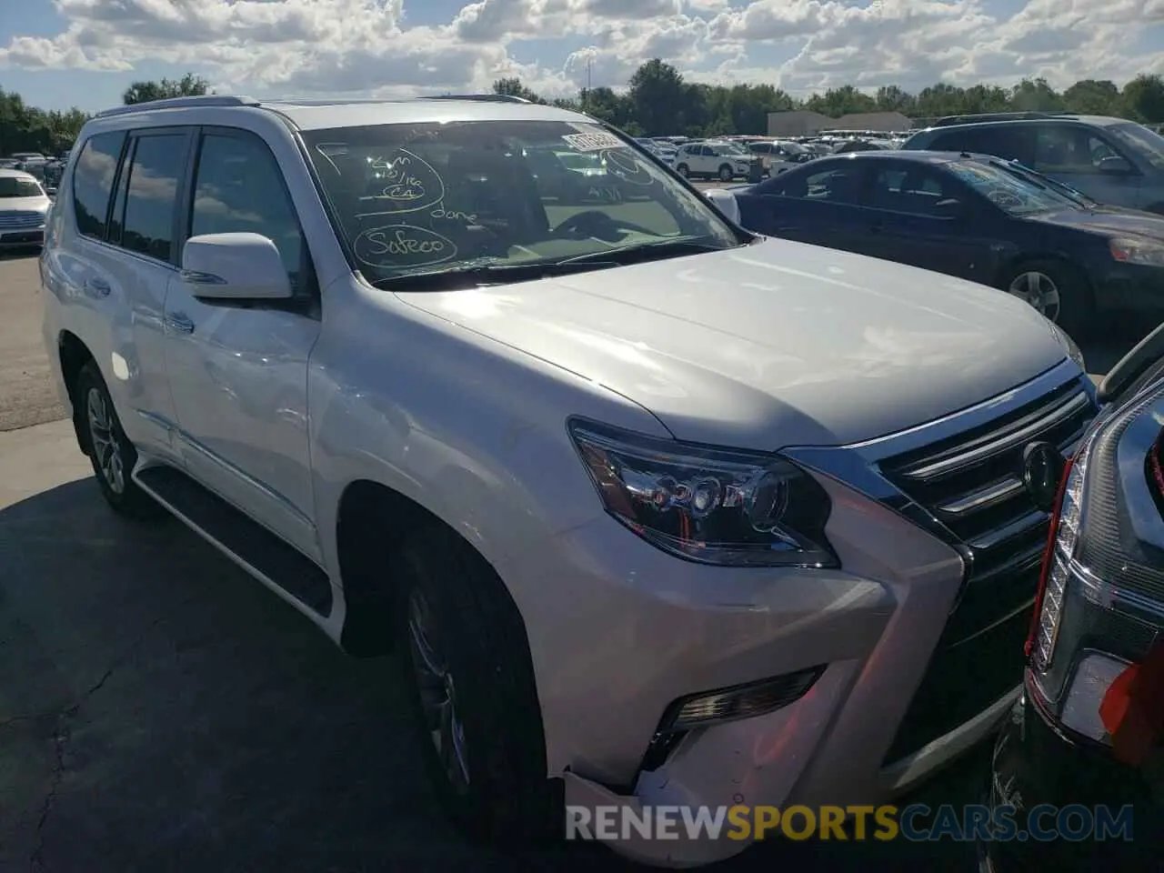 1 fotografías del automóvil dañado JTJJM7FX9K5239832 LEXUS GX 2019